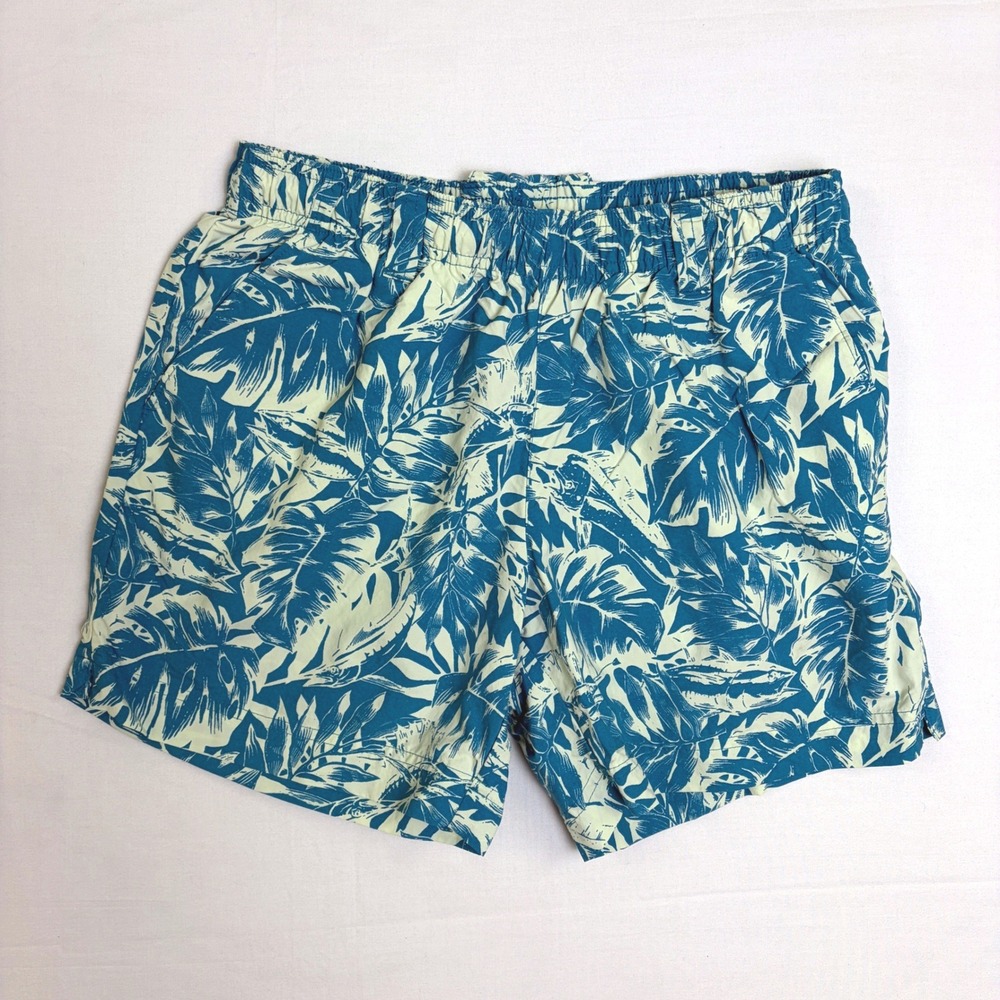 Columbia PFG Sandy River Shorts Bundle 2 Womens Small Tropical Leaf Fishing Gorp - Picture 3 of 16